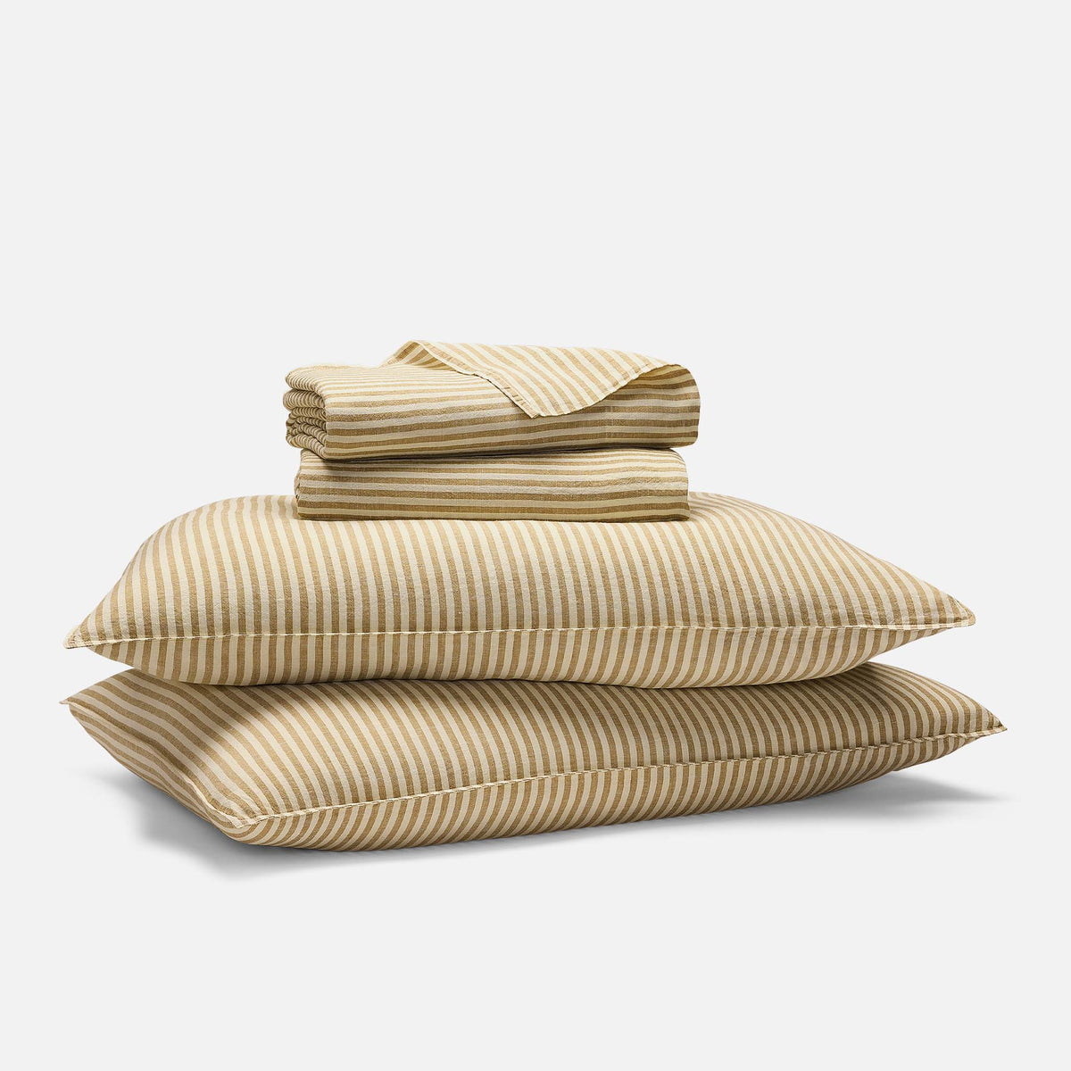 Washed European Linen Core Sheet Set E1