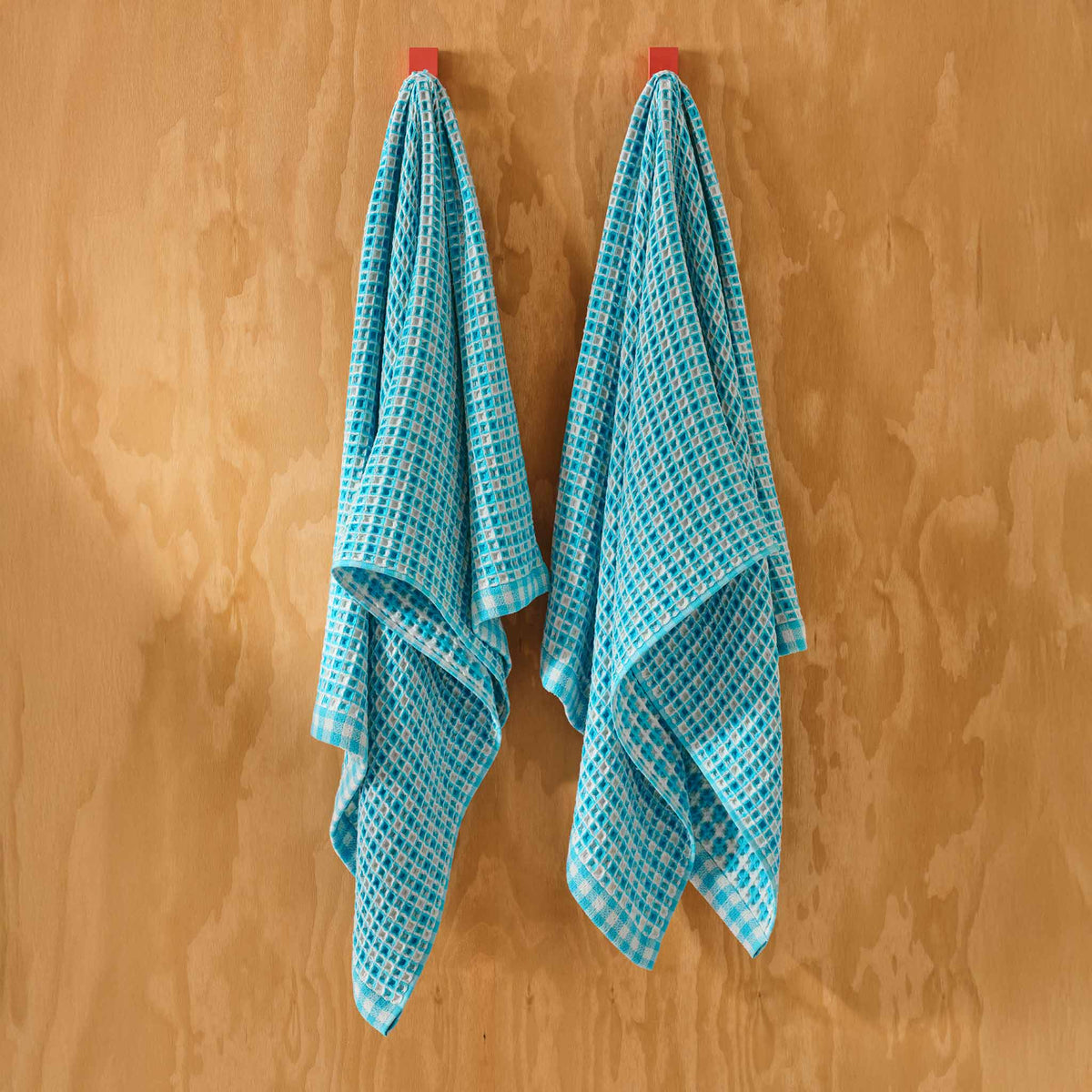 Dreamweave Waffle Bath Towels Set of 2 T4