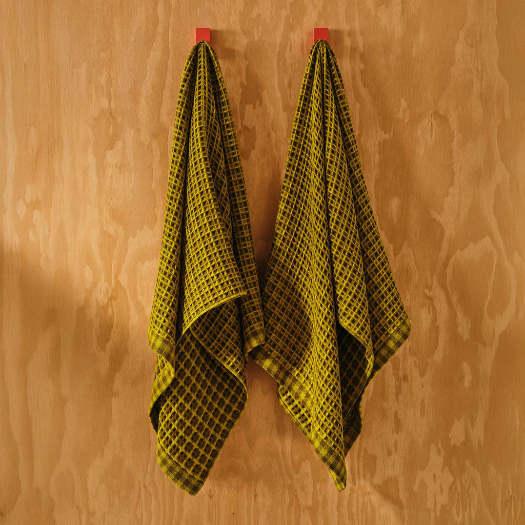 Dreamweave Waffle Bath Towels Set of 2 T4