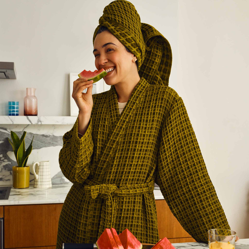 Dreamweave Waffle Robe D0