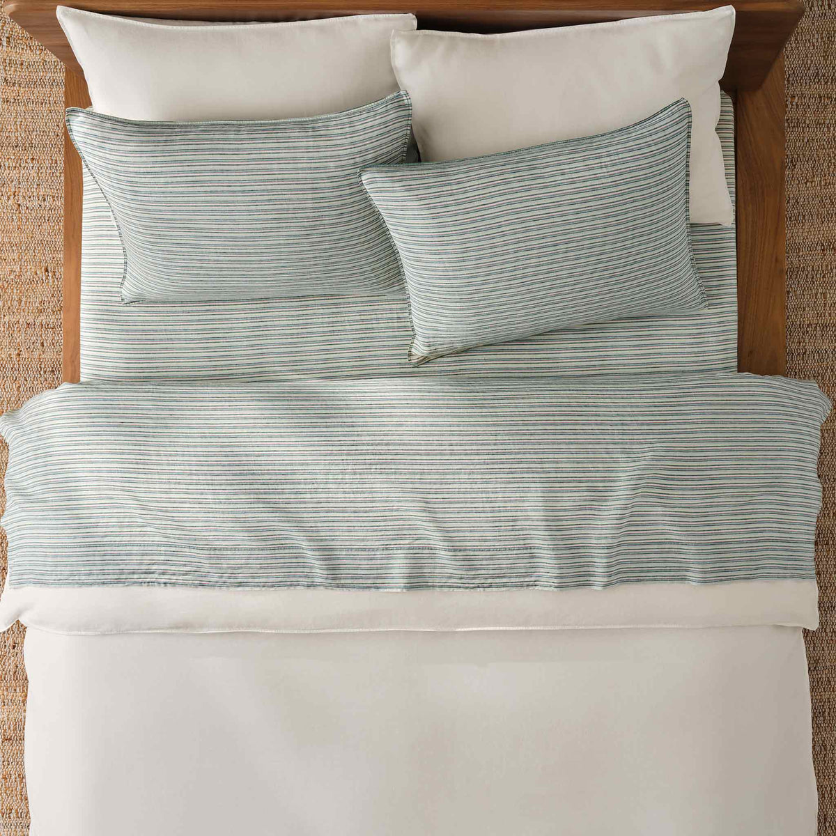 Washed European Linen Core Sheet Set E1
