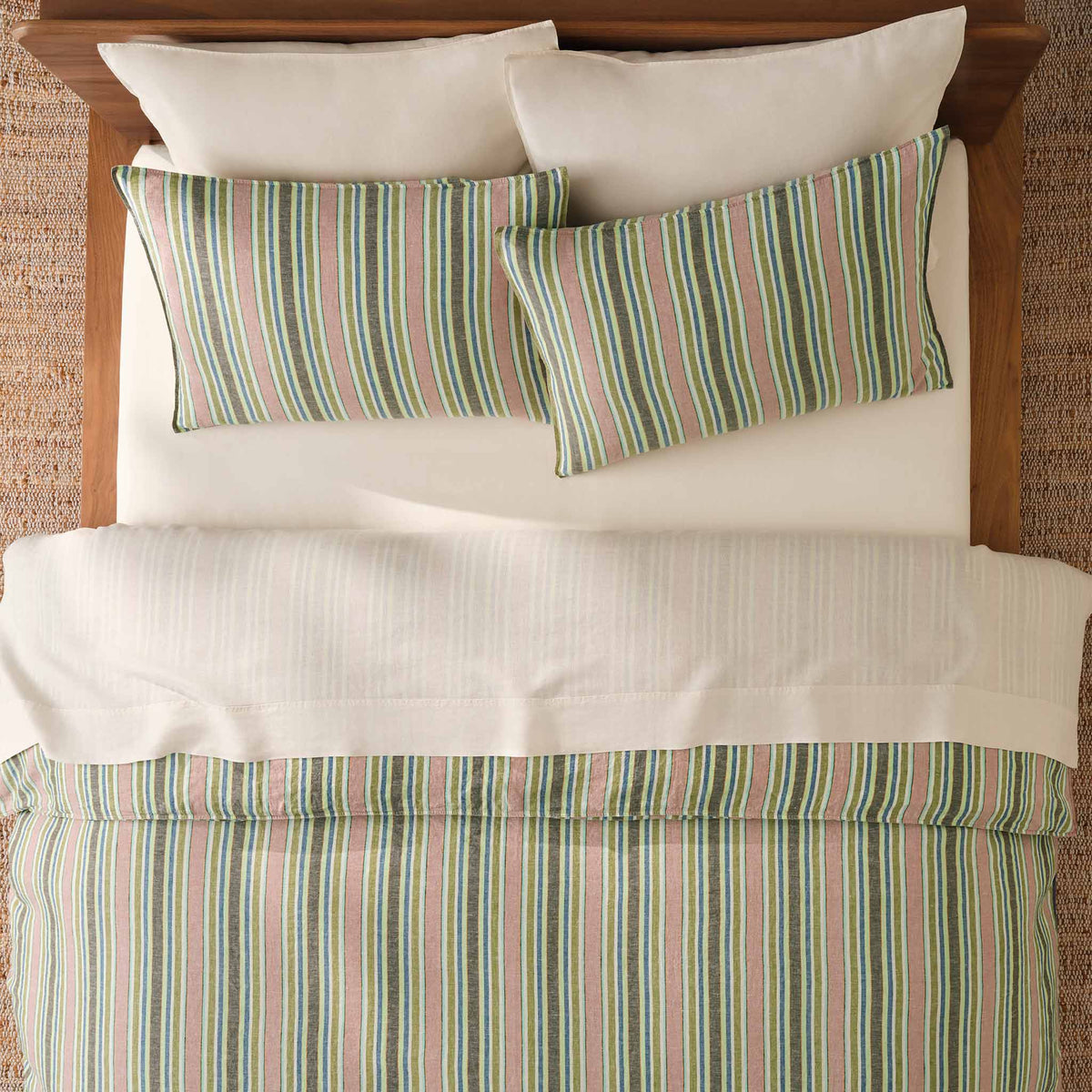 Washed European Linen Duvet Set P0