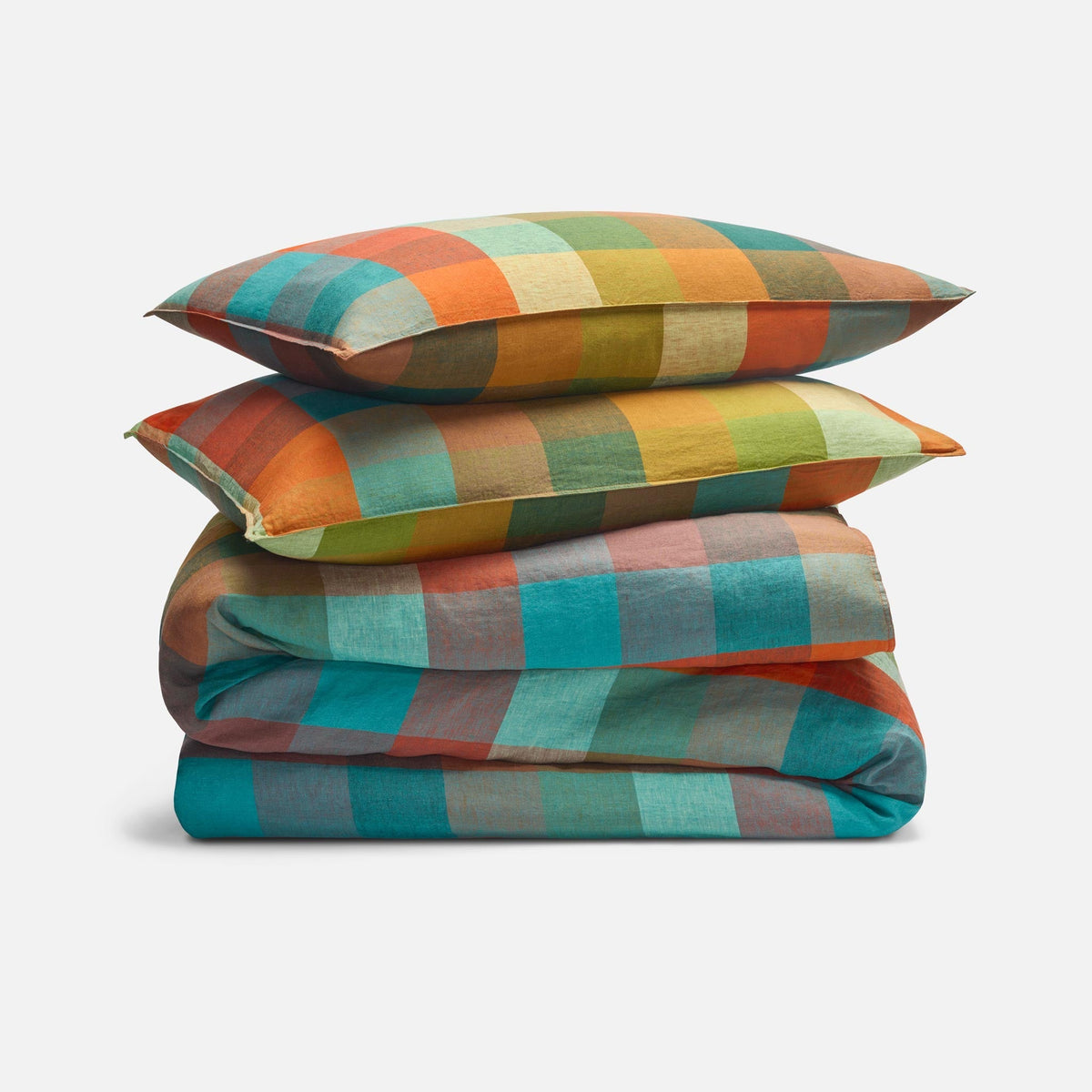 Washed European Linen Duvet Set P0