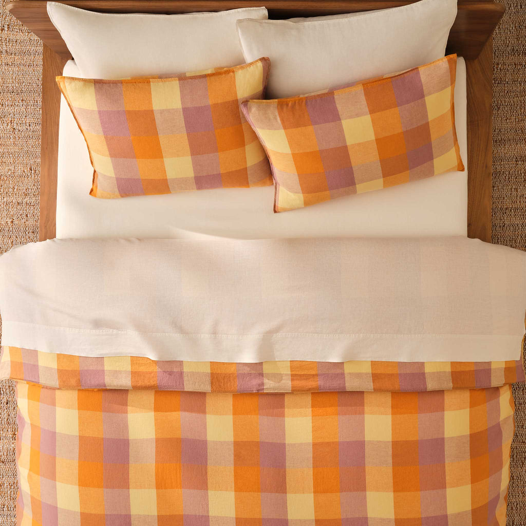 Washed European Linen Duvet Set P0