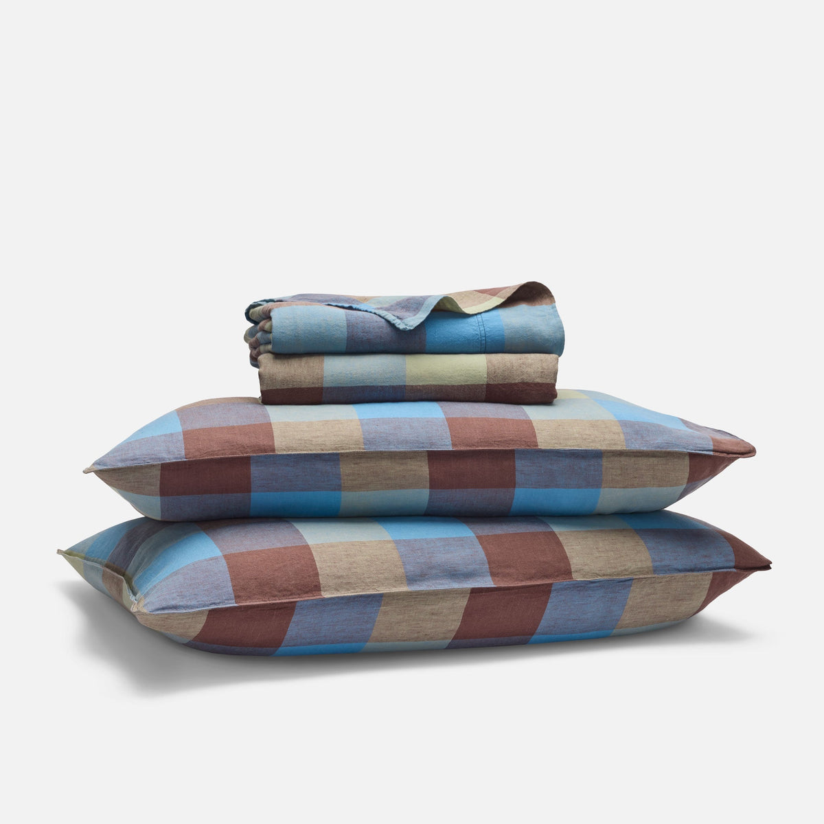 Washed European Linen Core Sheet Set E1