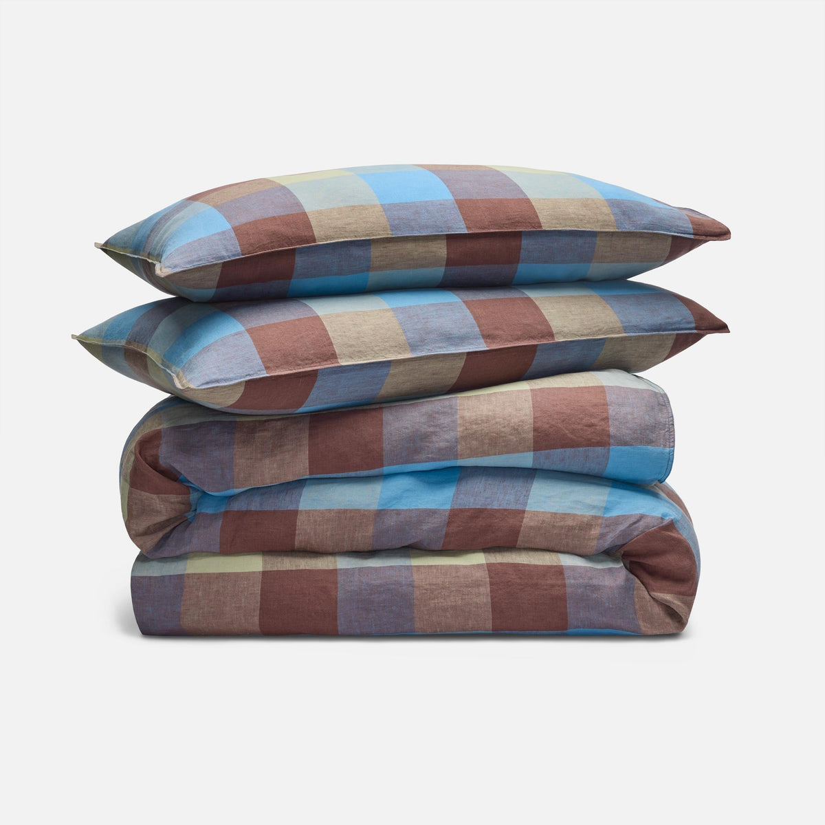 Washed European Linen Duvet Set P0