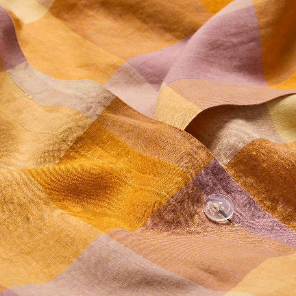 Washed European Linen Duvet Set P0