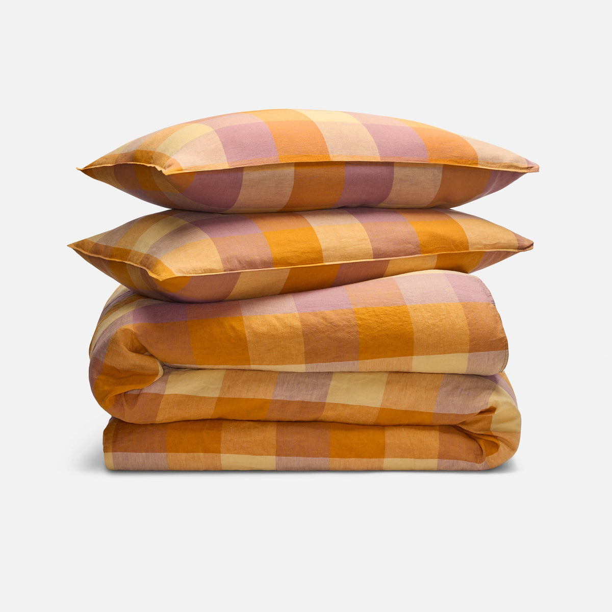 Washed European Linen Duvet Set P0