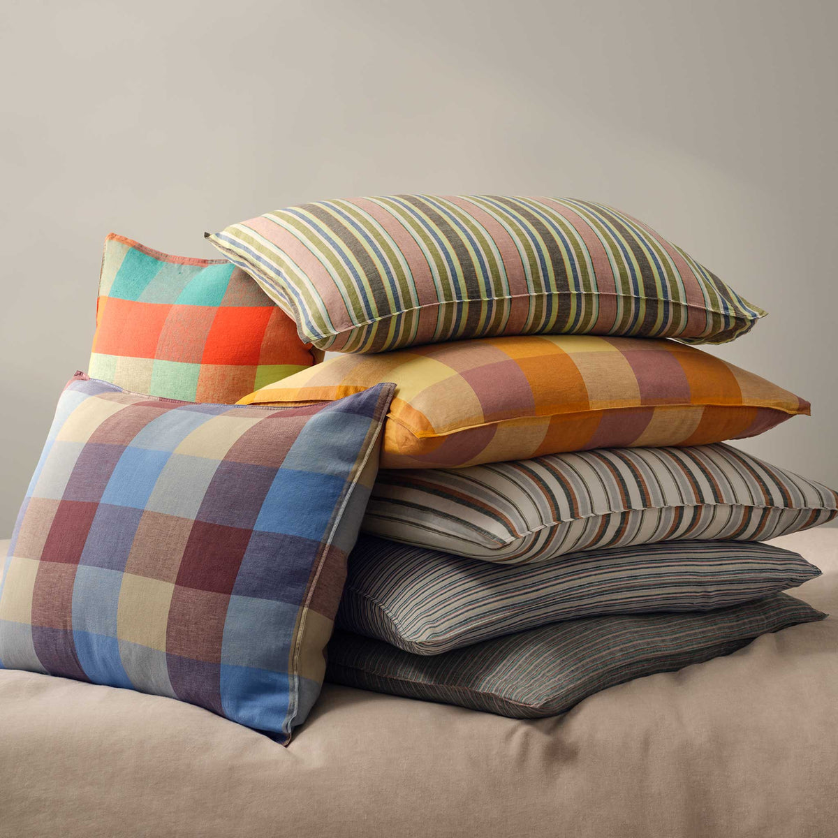 Washed European Linen Duvet Set P0